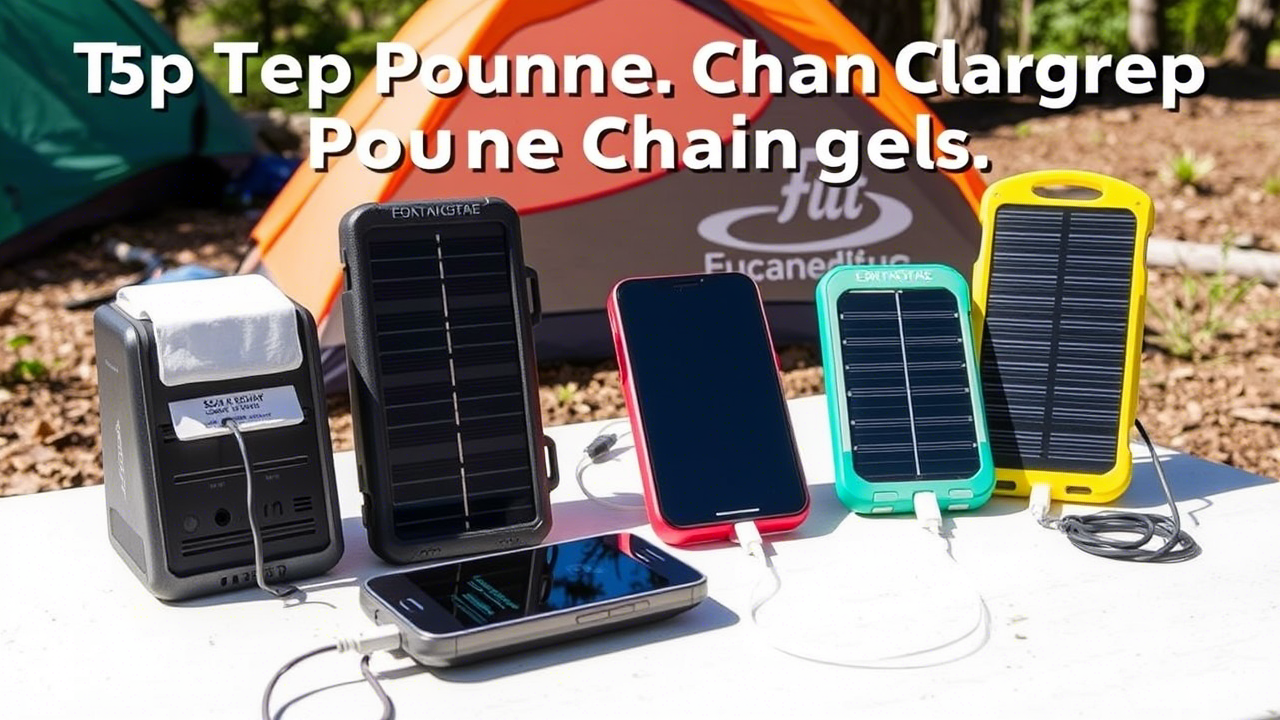 5 Best Solar-Powered Phone Chargers for Camping (Tested & Reviewed)