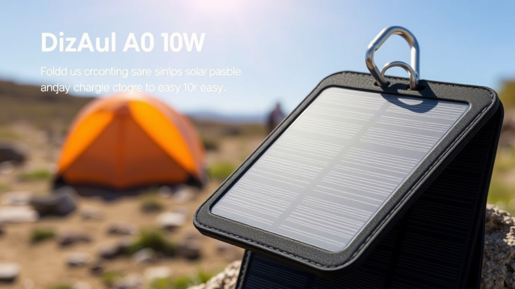 Dizaul 10W Solar Charger – $29.99