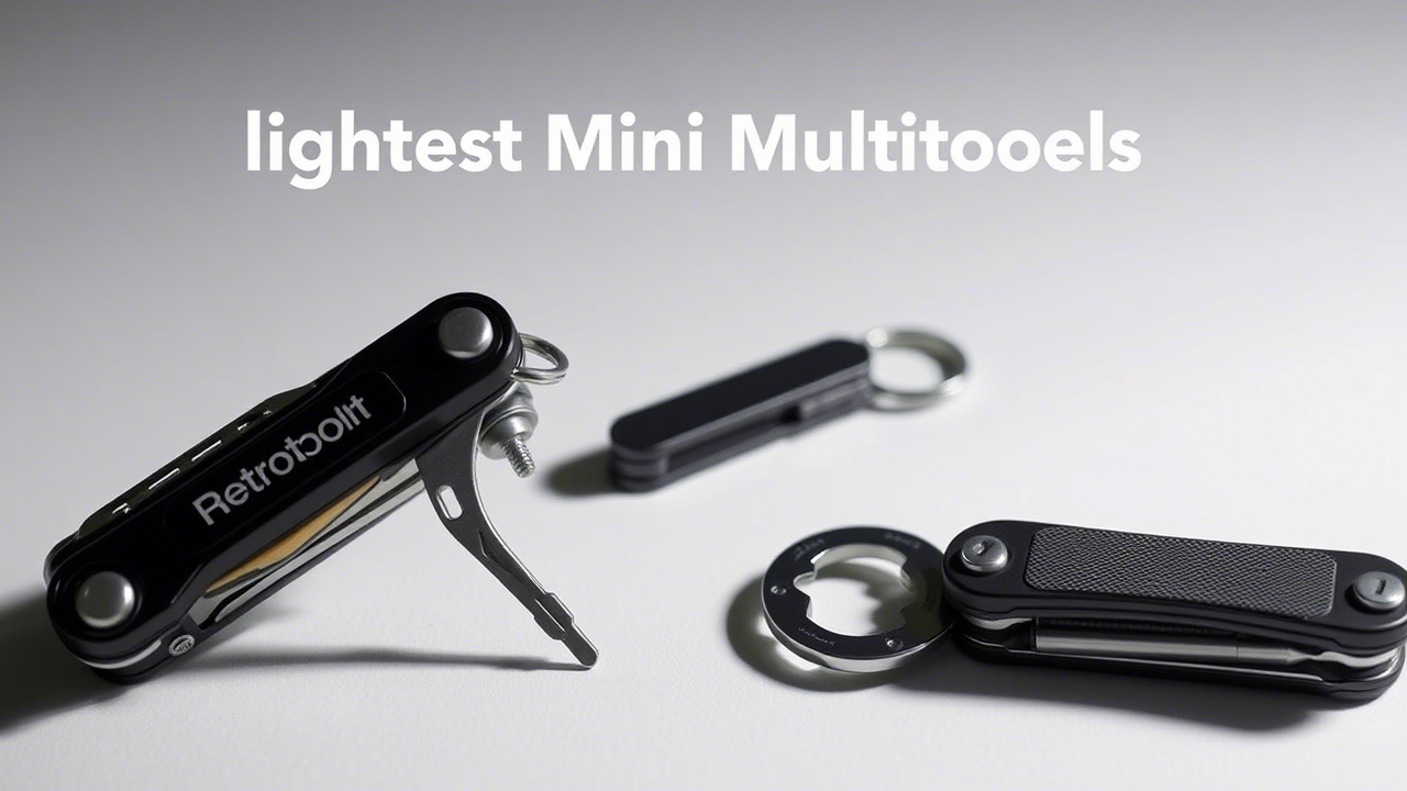 Lightweight Champions: Comparing the Lightest Mini Multitools for Keychains